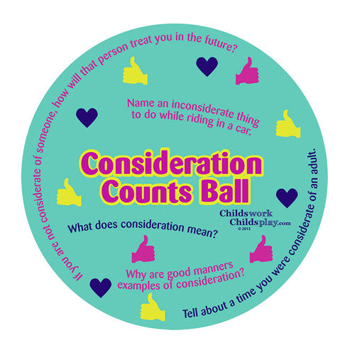 Consideration Counts Ball*