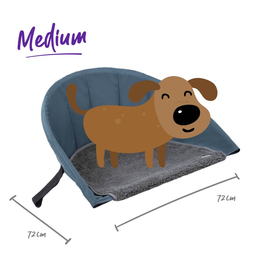 Kazoo Sleepin Round Pet Bed Cappuccino