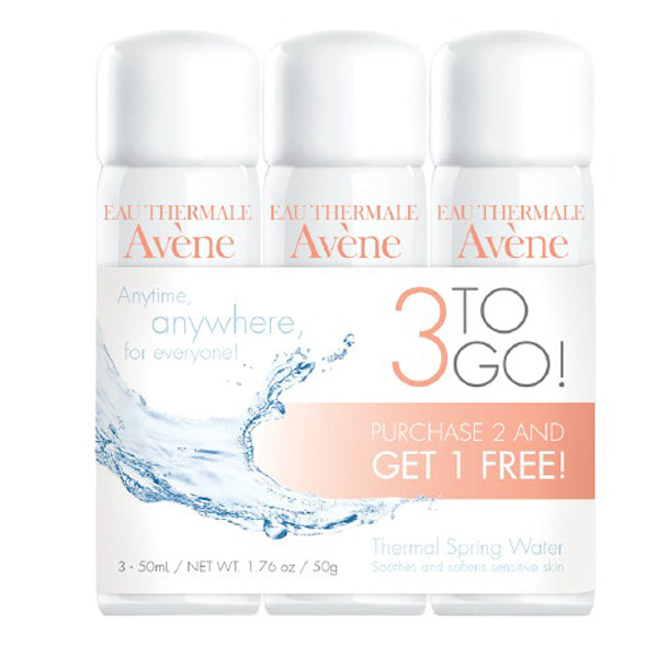 Eau Thermale Avene Thermal Spring Water 3-To-Go  #10073107