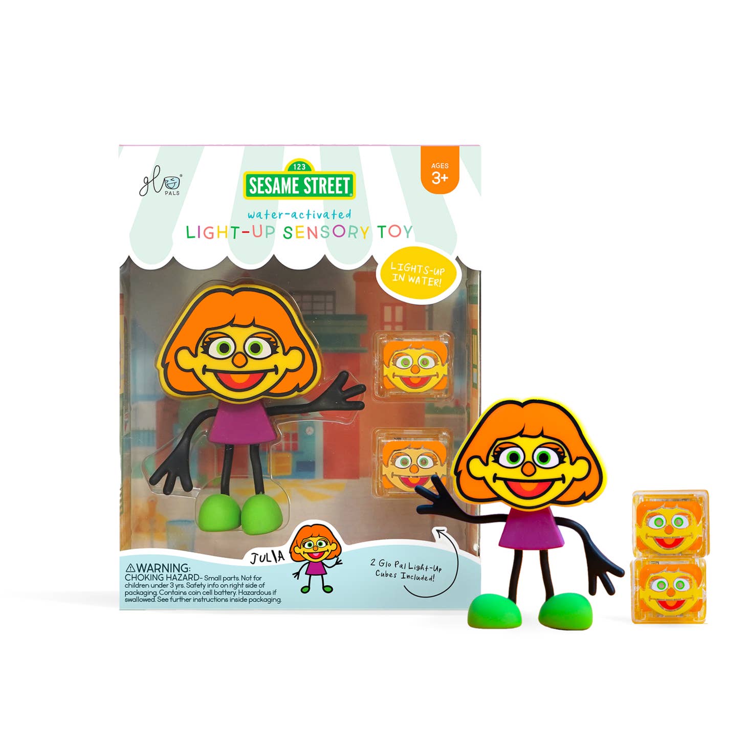 Glo Pals Character | Sesame Street Julia