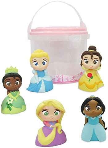 Disney Store Official Princess Bath Set - Kids Bath Accessories with Beloved Princess Characters - Colorful and Fun Bath Time Essentials for Kids - Suitable for All Ages
