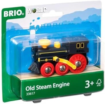 Brio 33617 Old Steam Engine | Train Toy for Kids Ages 3 and Up