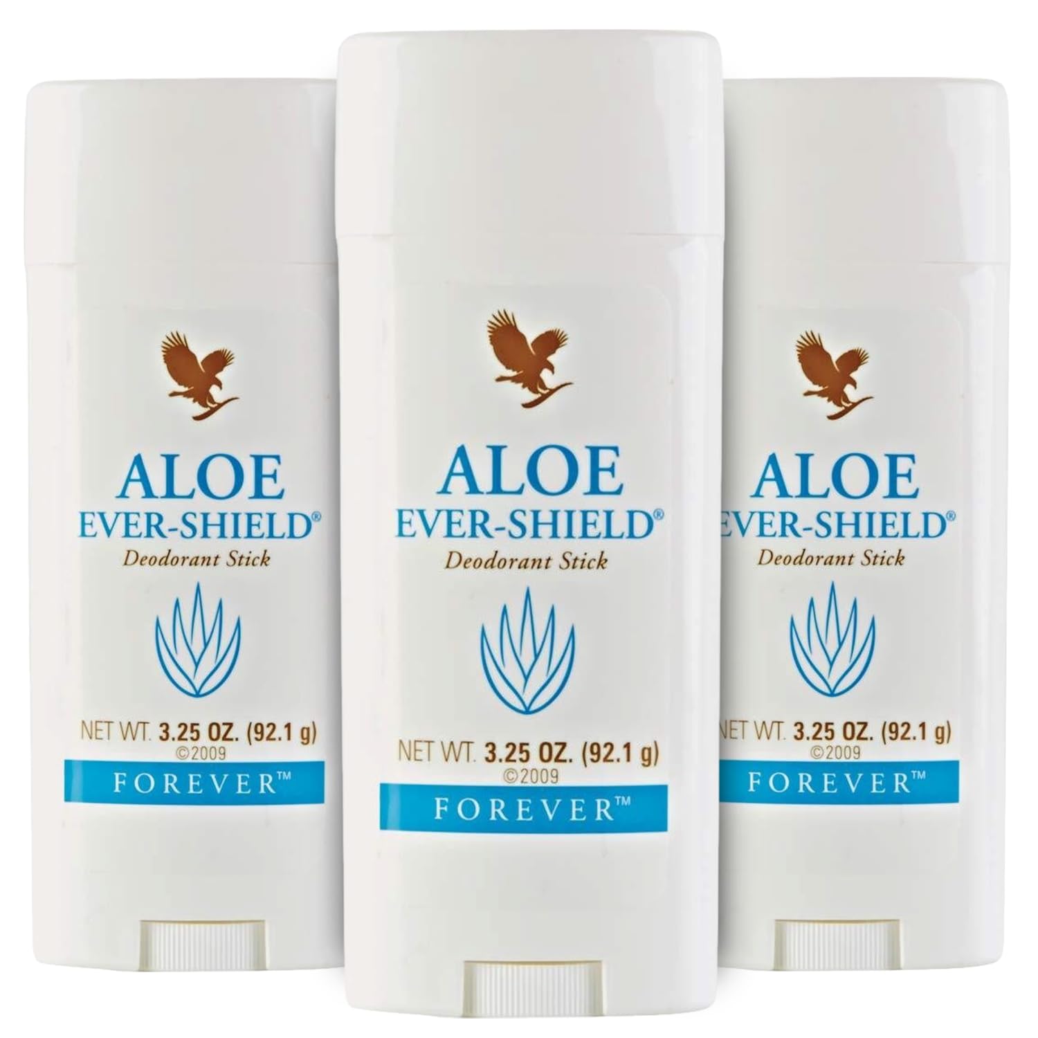 Forever Living Aloe Ever Shield Deodorant, 3 pack (3 x 3.25 oz)