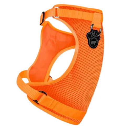 Canada Pooch Dog Everything Harness Mesh Orange MD