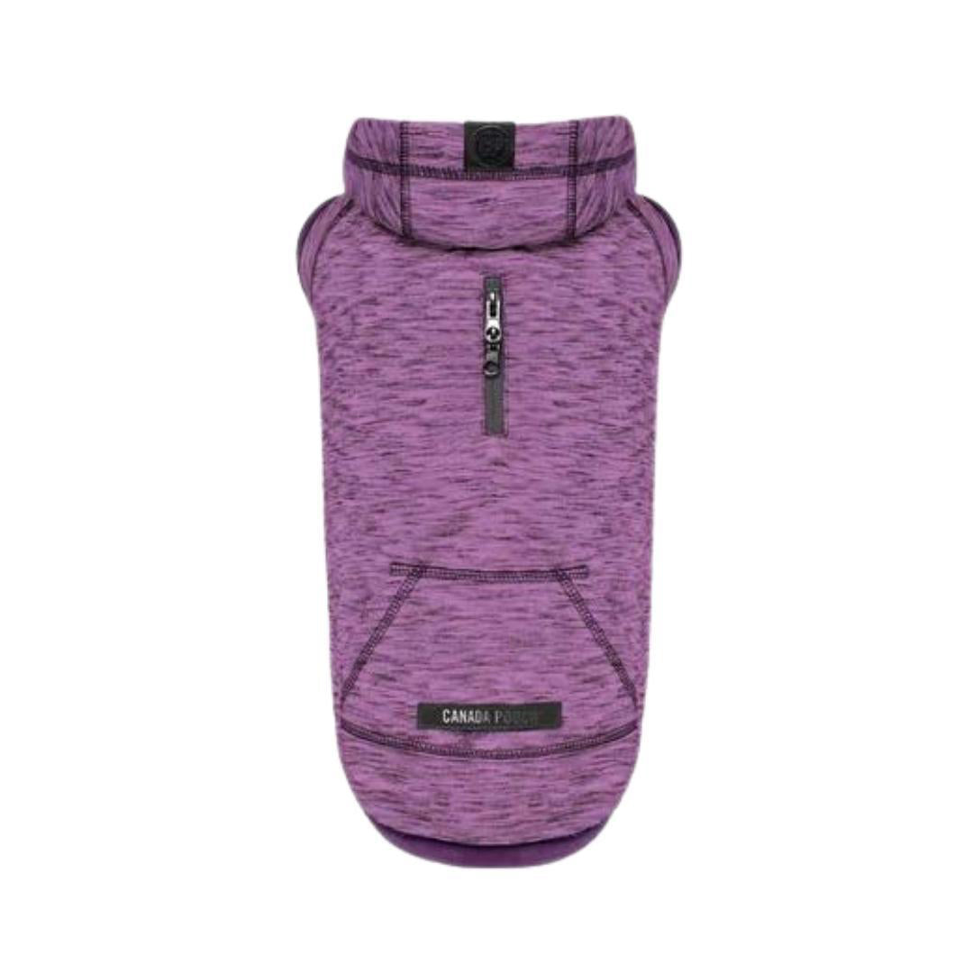 Canada Pooch Dog Hero Hoodie Purple 24