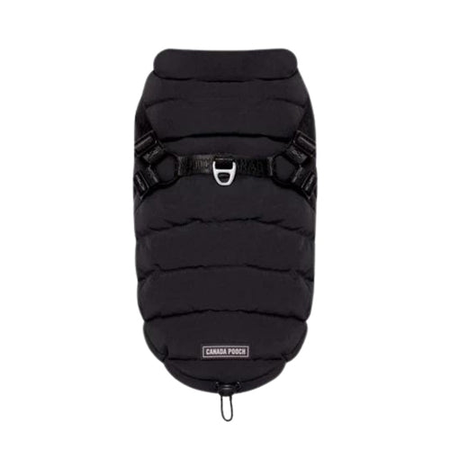 Canada Pooch Dog Harness Puffer Black14