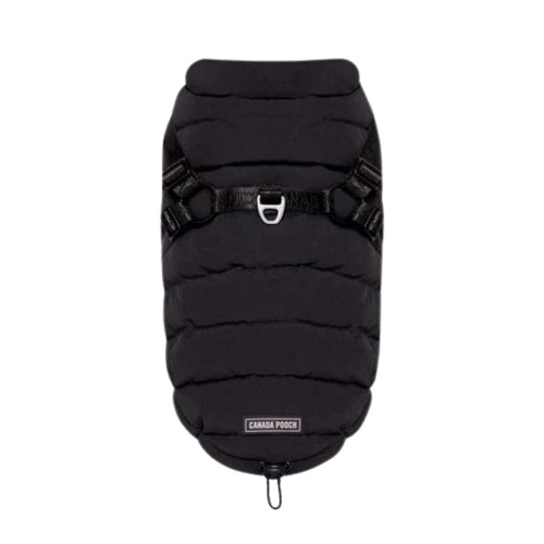 Canada Pooch Dog Harness Puffer Black 16