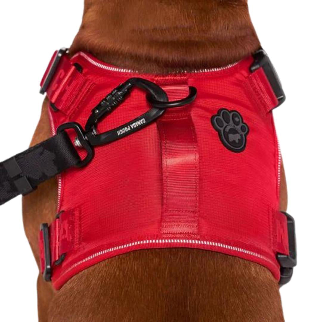 Canada Pooch Dog Complete Control Harness Red Medium