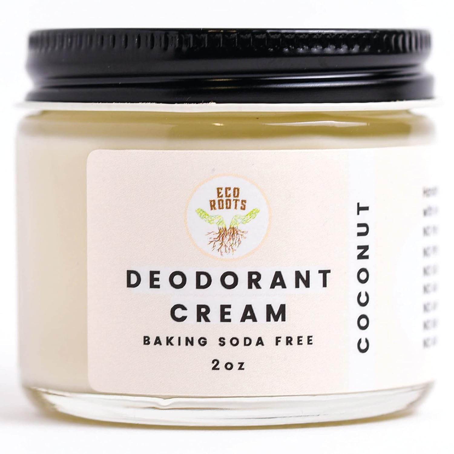 ECO ROOTS -  Natural Deodorant for Women & Men | Organic Deodorant Cream Non Aluminum | Baking Soda Free Healthy Deoderant for Body & Private Parts | All Vegan Pit Paste Zero Sweat | Coconut Scent - Premium Deodorant from Concordia Style Boutique - Just $20.19! Shop now at Concordia Style Boutique