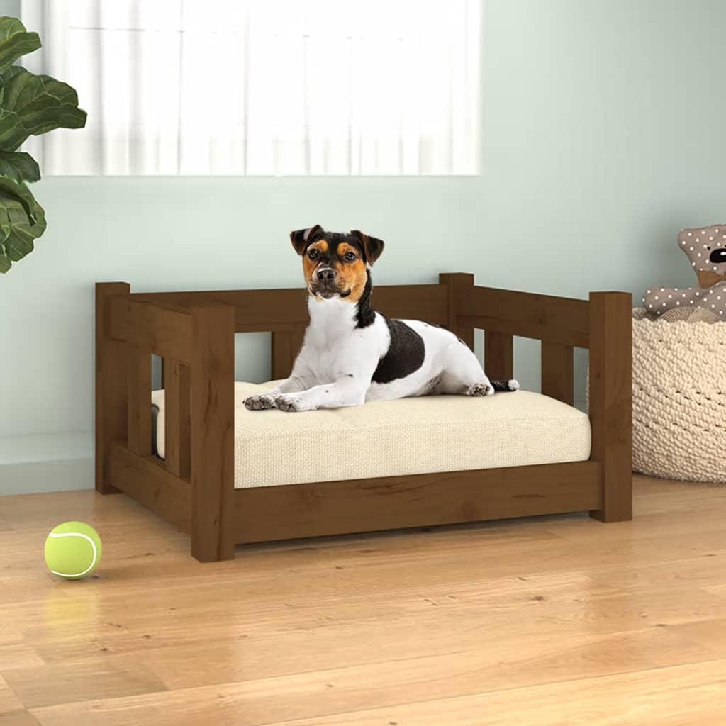 Dog Bed Solid Wood Pine