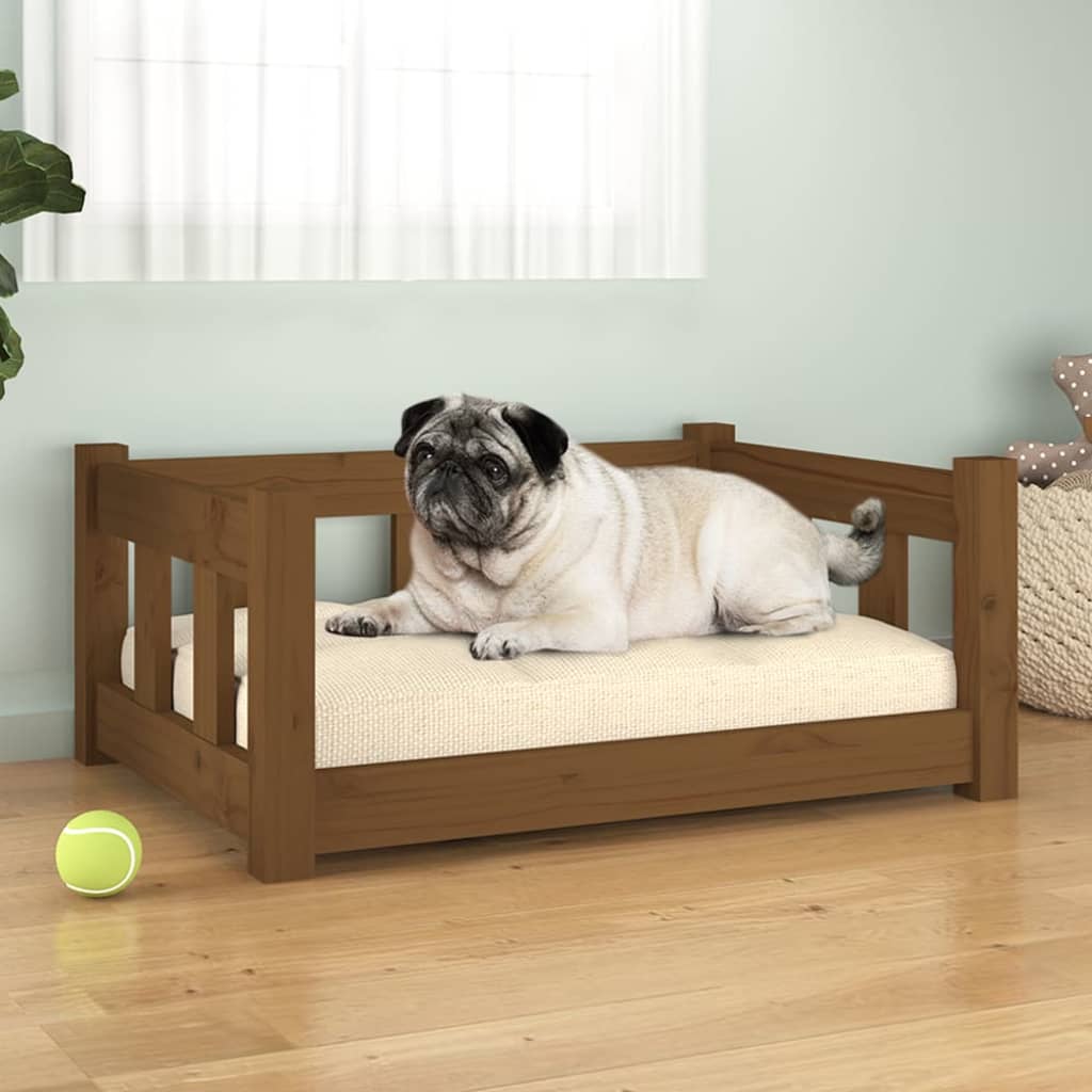 Dog Bed Solid Wood Pine