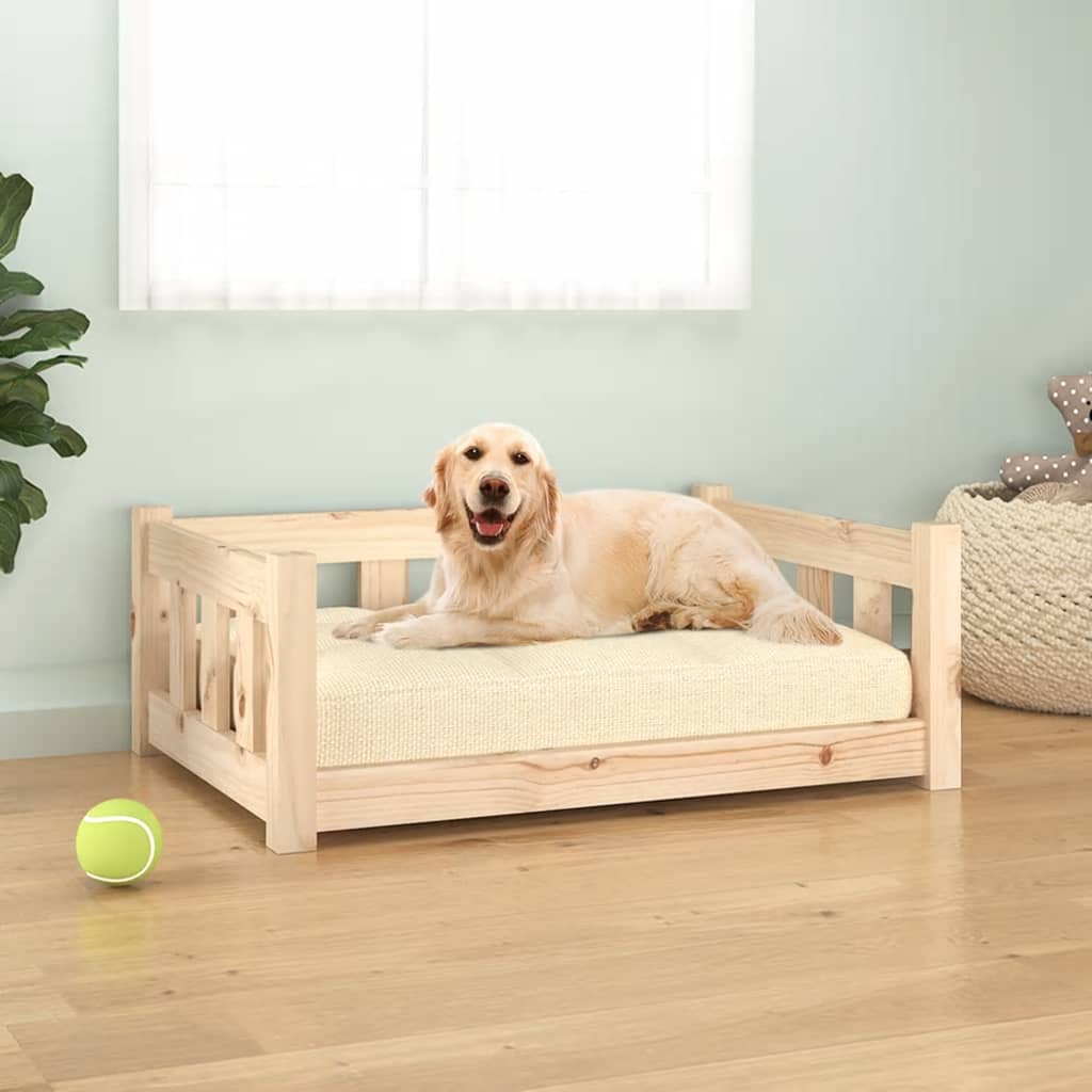 Dog Bed Solid Wood Pine
