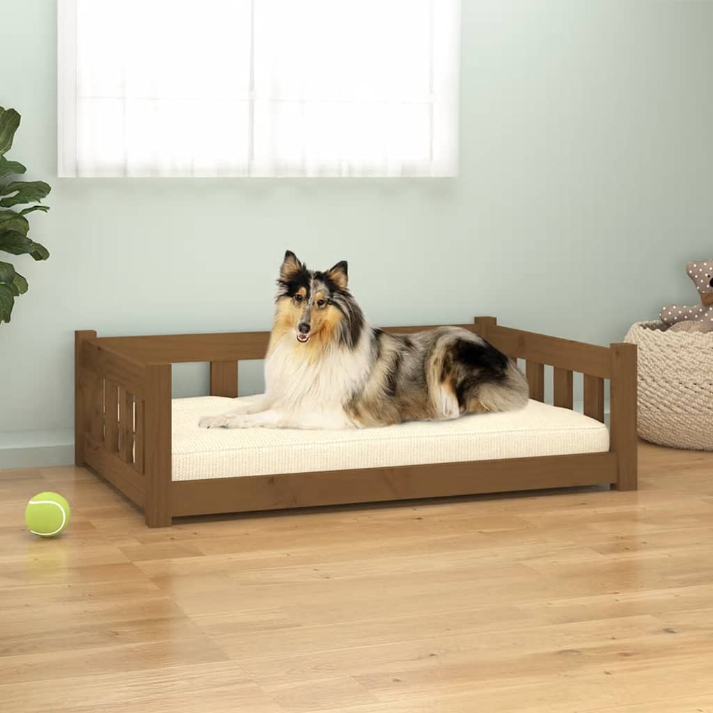 Dog Bed Solid Wood Pine