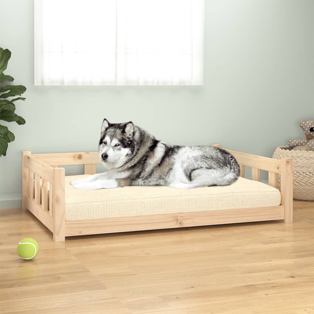 Dog Bed Solid Wood Pine