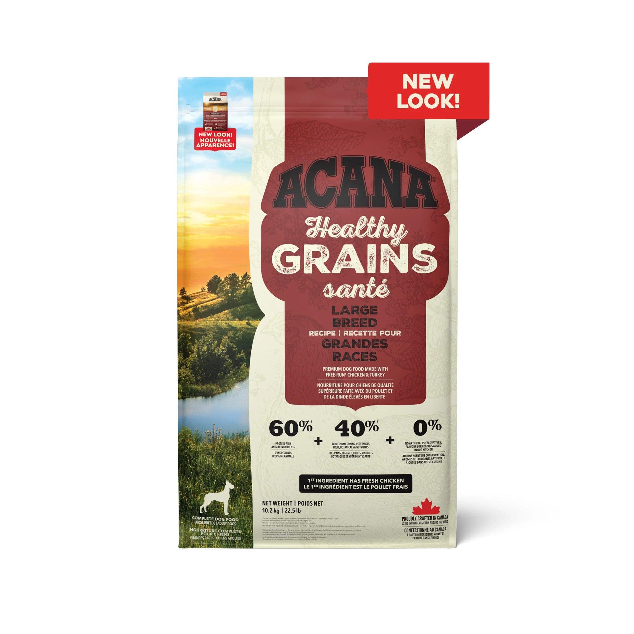 Acana Healthy Grains Large Breed Dog Food Recipe