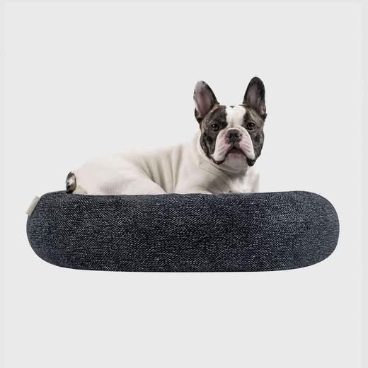 Canada Birch Carbon Black Dog Bed - In Store Only