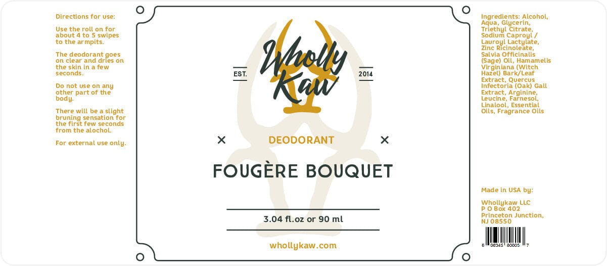 Fougère Bouquet Deodorant Deodorant WhollyKaw 4