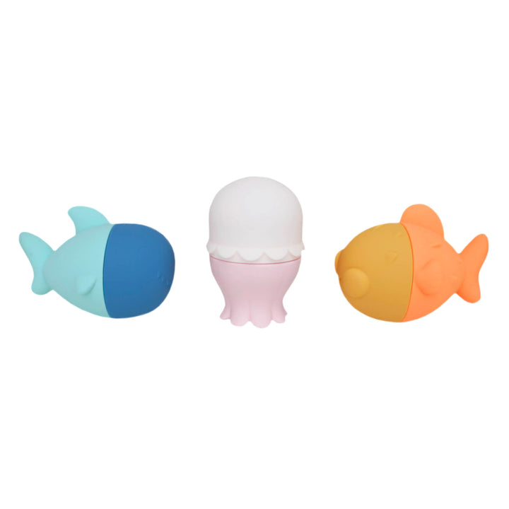 Copper Pearl Squirtie Bath Toy Set | Oceana