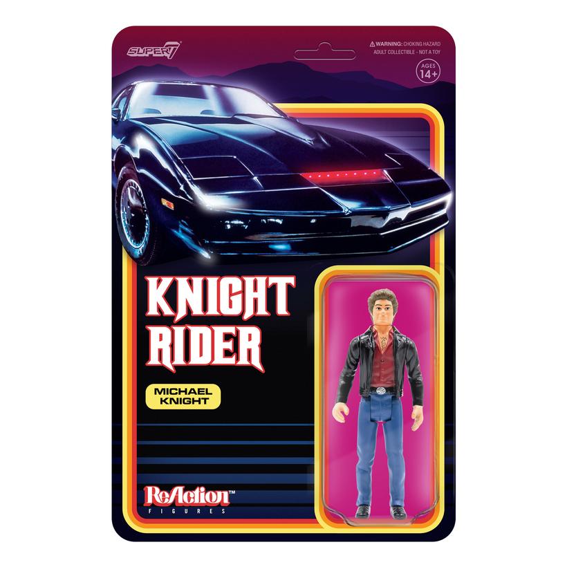 Knight Rider ReAction Figure - Michael Knight