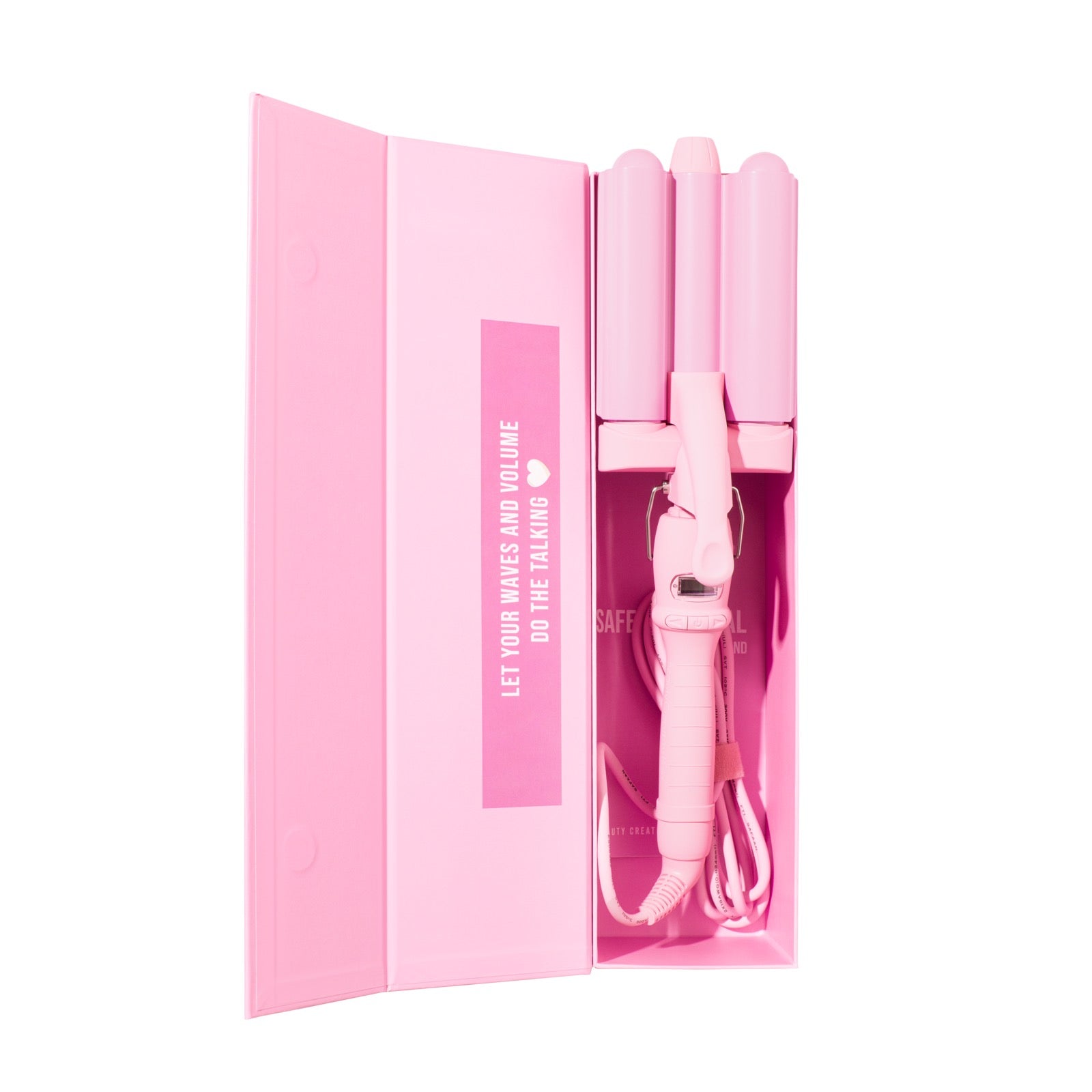 BC-HWW Hair Waver Wand 'Solid Pink' : 1 PC