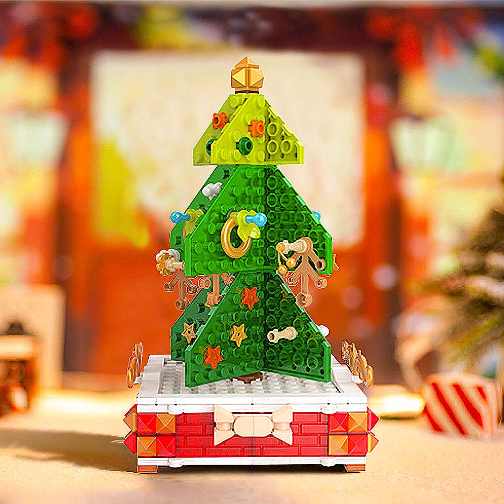 Creative Toy Jewelry Stand Assembled Christmas Tree Holiday Gifts