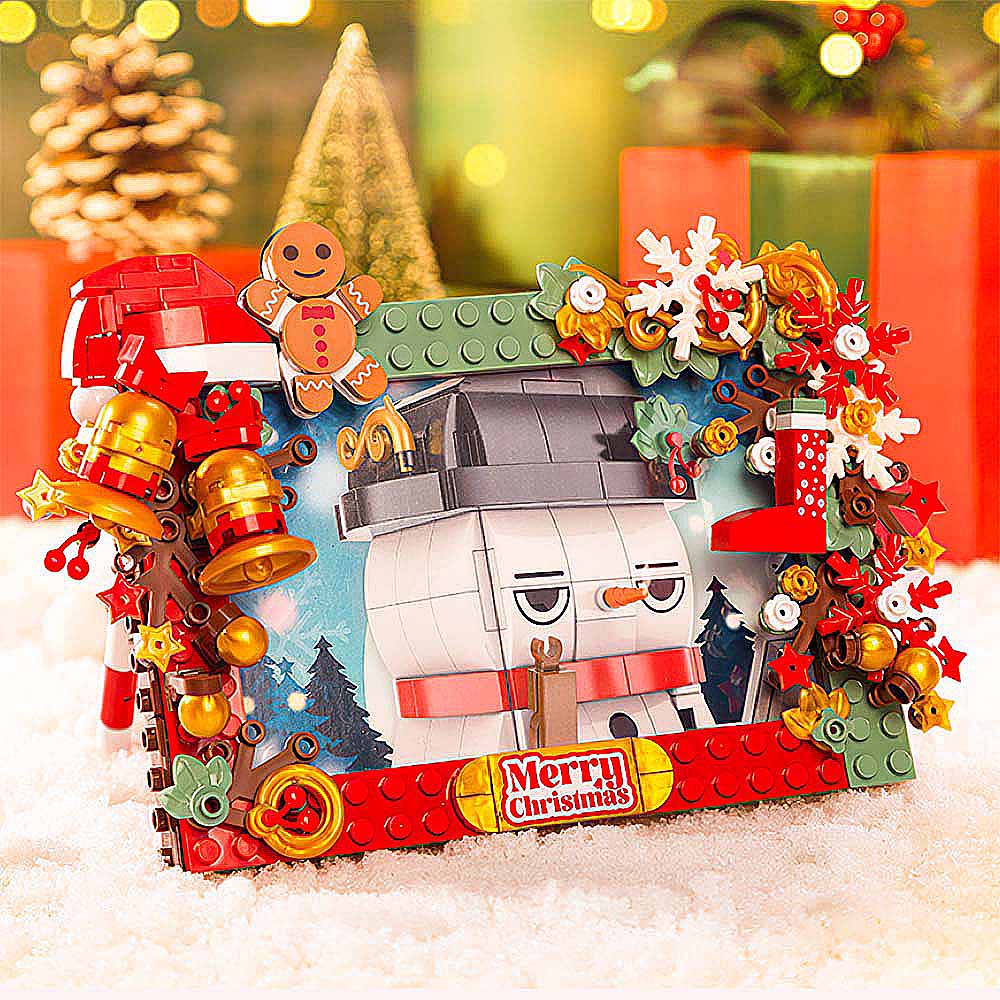 Lego Photo Frame Assembly Toy Christmas Gifts