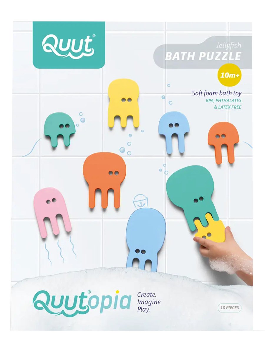 BATH TIME PUZZLE, JELLYFISH