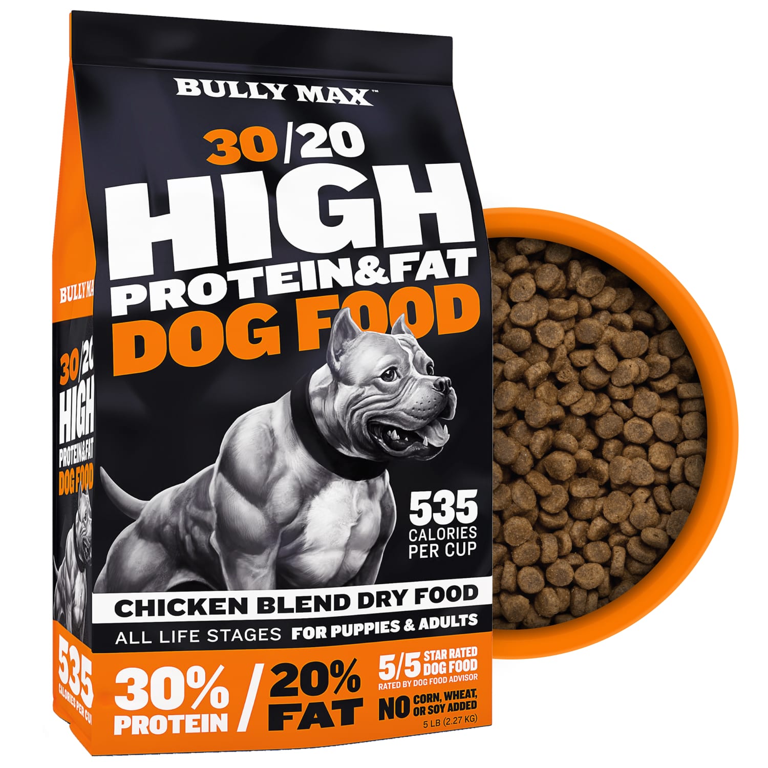 Bully Max 30/20 High Protein Dog Food