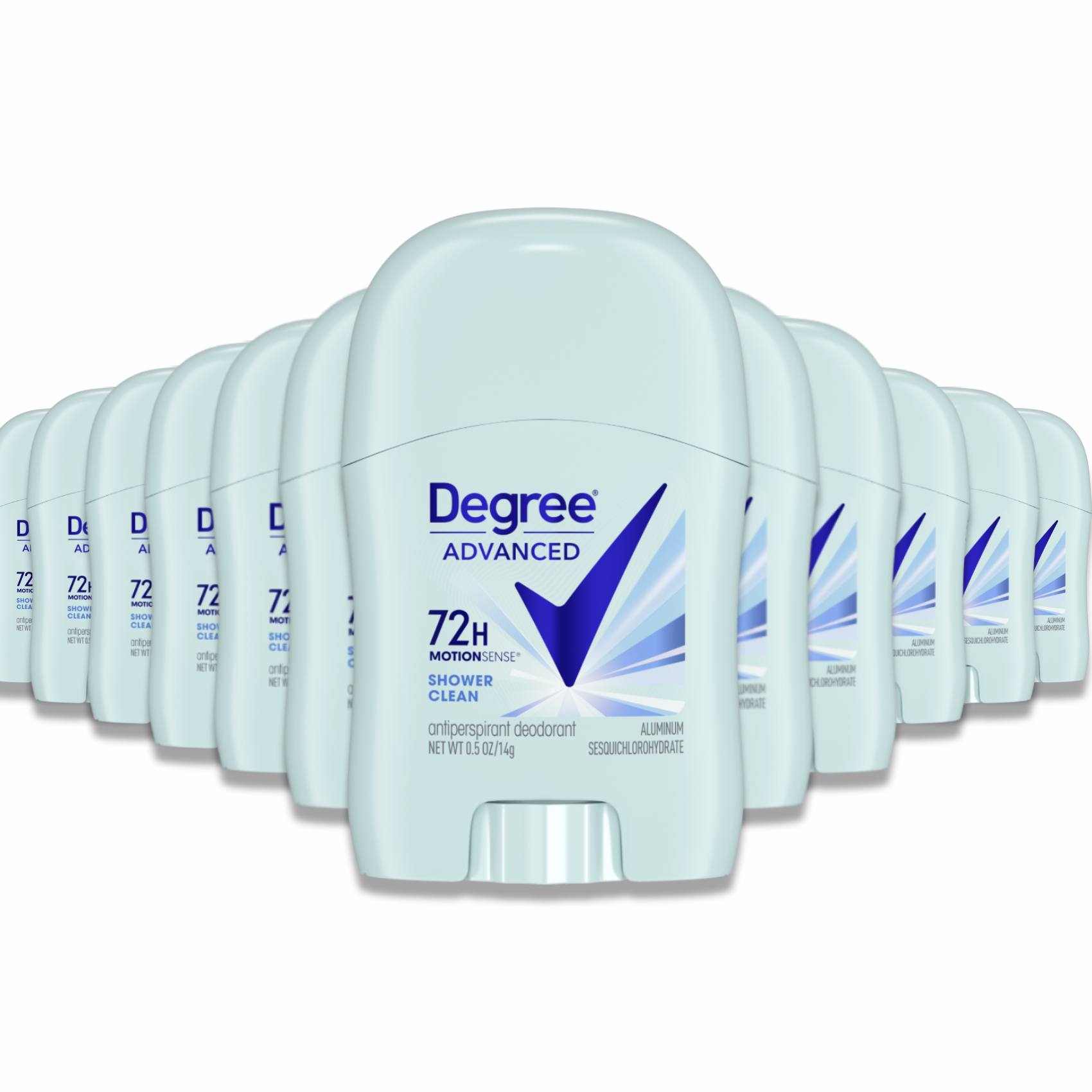 Degree Advanced, 72H MotionSense, Antiperspirant Deodorant, Shower Clean  5 Oz - 36 Pack