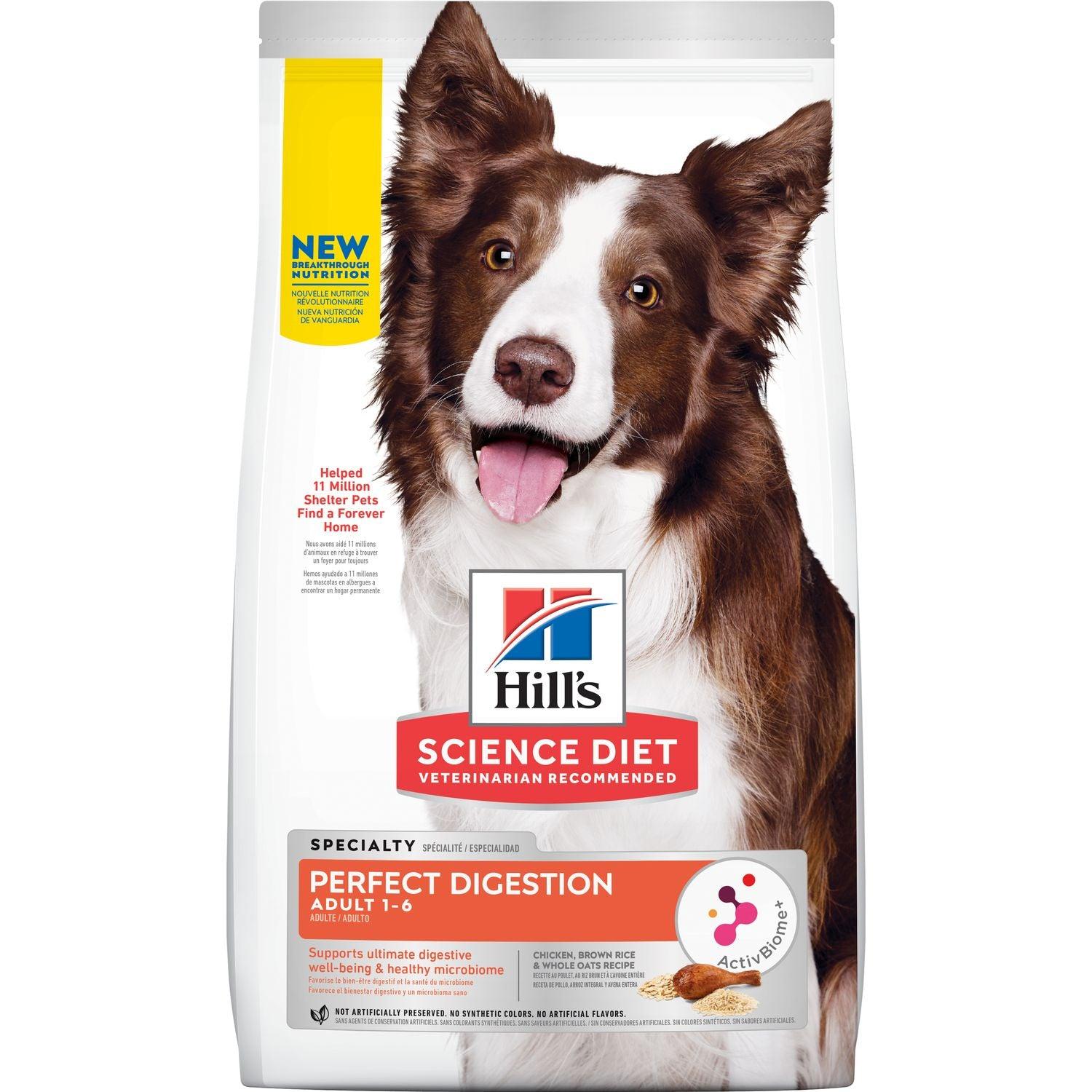 Hill's Science Diet Adult Perfect Digestion Dog Food